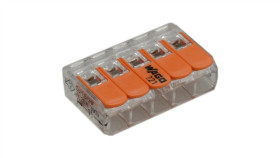 Szybkozłączka 5X 0,2-4,0Mm2 Uniwersalna (Na Drut / Na Linkę) 450V/32A...