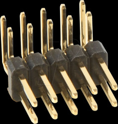 947-14-010-00 Pin header RM 2.54mm, angled, 2-row, 10-pin