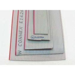 przewód taśmowy szary 10 żył 28AWG 1,27mm 1metr