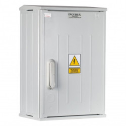 Obudowa termoutwardzalna SSTN 40x58 / 400x580x250mm skośny daszek, lakierowana (zawiera kątowniki) IP44 IK10 INCOBEX