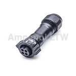 Złącze wielostykowe przemysłowe 4-pinowe Montaż na kablu Gniazdo Amphenol Industrial