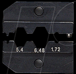 97 49 40 Crimping die, coax connectors RG 58/59/62/71