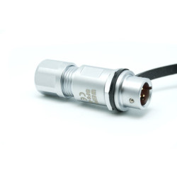 Złącze wielostykowe przemysłowe 3-pinowe Montaż na kablu Gniazdo RS PRO