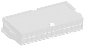 Obudowa złącza 24-pinowe 2-rzędowe raster: 4.2mm TE Connectivity Męski Montaż na panelu VAL-U-LOK Złącze przewód-panel,