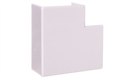 Narożnik Do Kanałów Kablowych Płaskiap 40X25 Biały /2Szt/ Ecap4025b
