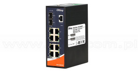 ORing IGS-C9082GP, Switch zarządzalny, 8x 10/1000 RJ-45 + 2x100/1G/2.5G SFP, O/Open-Ring <30ms