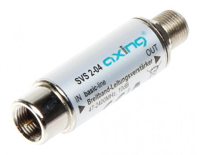 Liniowy wzmacniacz antenowy SVS-2-04 10dB AXING