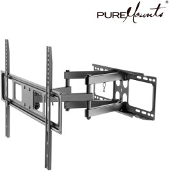 PM-FM41-600 TV wall bracket, tilting, swivelling, 32 - 70 inch, black