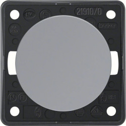 Integro Flow Łącznik klawiszowy przyciskowy zwierny szary połysk 936712507