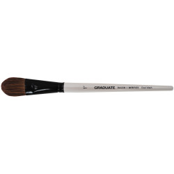 Daler Rowney Graduate Pony &amp; Synthetic Oval Wash Brush Size 1&quot;
