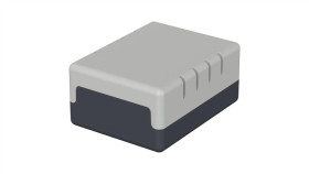 Obudowa Uniwersalna X 50Mm Y 65Mm Z 30Mm Wentylowana Czarny E 406 Vl