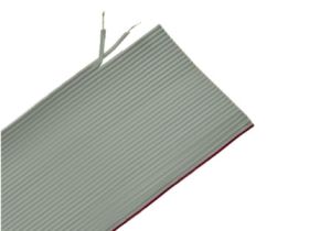 Przewód; wstążkowy; płaski AWG28/34 HQ; 34x0,09mm2; 0,09mm2; szary; PVC; taśma raster R=1,27mm; max +105°C; 300V; szpula 30,5m;