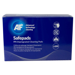 AF SPA100 Safe Pads - Isopropanol Cleaning Pads - Single