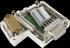 750-963 CANopen fieldbus plug with D-sub plug