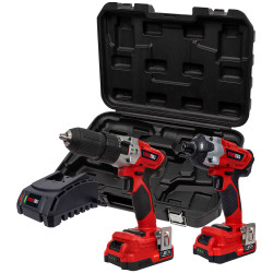 Olympia Power Tools 09-930 X20S&#x2122; Twin Pack 20V 2 x 2.0Ah Li-ion