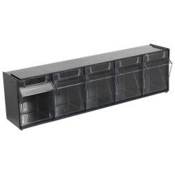 Sealey APDC5 Stackable Cabinet Box 5 Bins
