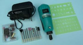 WIERTARKA MINIAT.+SZLIF.10 AKCESORII PRO