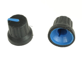 Gałka potencjometru z wskaźnikiem niebieska