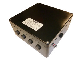 Puszka elektroinstalacyjna ścienna Poliester 250 x 120 x 255mm Czarny IP66 CE-TEK