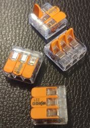 Szybkozłącze kostka złącze WAGO "3" na linkę