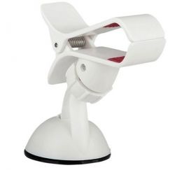 Uchwyt samochodowy uniwersalny na telefon CROCODILE biały