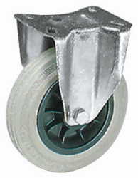 Koło samonastawne średnica kabla 80mm Płyta LAG 55kg wysokość całkowita 106mm