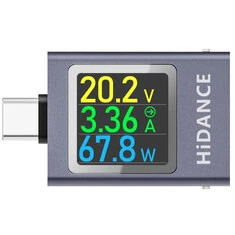 13 w 1 DC 4,5-50V 0-12A Wielofunkcyjny wyświetlacz cyfrowy napięcia prądu stałego Miernik mocy PD3.1 do ładowania telefonu typu