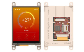 Kolorowy wyświetlacz LCD 3.2cal TFT 240 x 320pikseli I2C, SPI I/F Nie 4D Systems