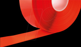 RND 605-00022 Floor Marking Adhesive Tape, Orange, 100 mm x 30 m