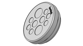 Rama do koryt kablowych Elastomer Rama KEL-DP 888 x 888 x 12mm Icotek