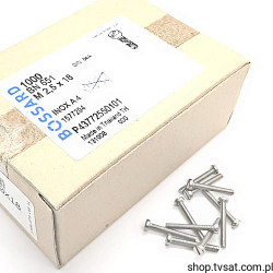 1577204 M2.5X18/BN651 DIN85A SCREW BOSSARD