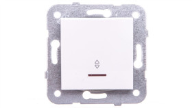 Karre Łącznik Schodowy Podświetlany, Kolor Biały / 90963663