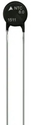 NTC, 33 Ω, ±20 %, 1.4 W, 0.008 W/K, 30 s, THT, B57153S0330M000