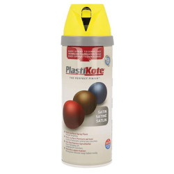 PlastiKote 440.0022125.076 Twist &amp; Spray Satin Lime Green 400ml