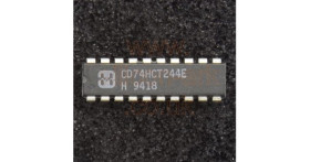 74HCT244 (CD74HCT244E) octal buffer-line drivers - Harris