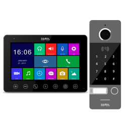 Videodomofon Zamel Z5 zestaw kamera VO-812IDSP + monitor VP-808B z pamięcią