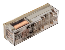 Przekaźnik monostabilny, 3PNO, SPNC, 24V dc, montaż PCB, TE Connectivity SR6