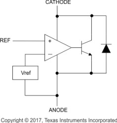 2.5-V low-IQ adjustable precision shunt regulator