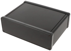 Hammond Electronics 1455T1201BK Obudowa uniwersalna, (D x S x W) 120 x 165 x 52 mm, aluminium, 1 szt.