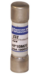 Bezpiecznik 6A 10 x 38mm 1kV dc MersenIEC 60269-6