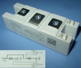 SKKT-162/16E 160A/1600V MODUŁ 2xTYRYST