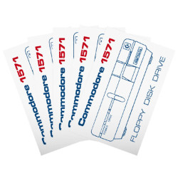 Sticker "Commodore 1571" (Set of 5)