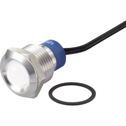 TRU COMPONENTS TC-7495268 LED bulb White 12 V DC/AC Industrial Indicator Light