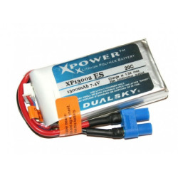 Pakiet Li-Pol Dualsky 1300mAh 20C 2S 7.4V