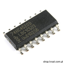 74HC4520D Dual Binary Counter SMD-SO16 NXP