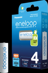 PHR3UTGB-4BP-NEU eneloop, NiMh battery, AA (Mignon), 2000 mAh, 4 pcs.