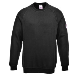 Sweter, FR12, Unisex, 4XL, 4XL, Granatowy, Włókno węglowe 1%, Modakryl 60%, Bawełna