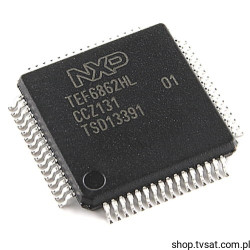 TEF6862HLV1 Car Radio Tuner SMD-LQFP64 NXP