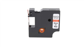 Taśma D1 40917 Do Drukarki Dymo 9Mm 7M Czerwona Taśma Czarny Nadruk