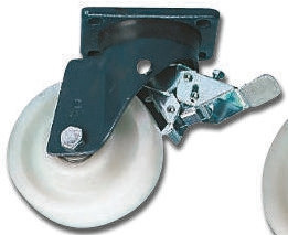 Koło samonastawne średnica kabla 150mm Płyta LAG 900kg wysokość całkowita 202mm